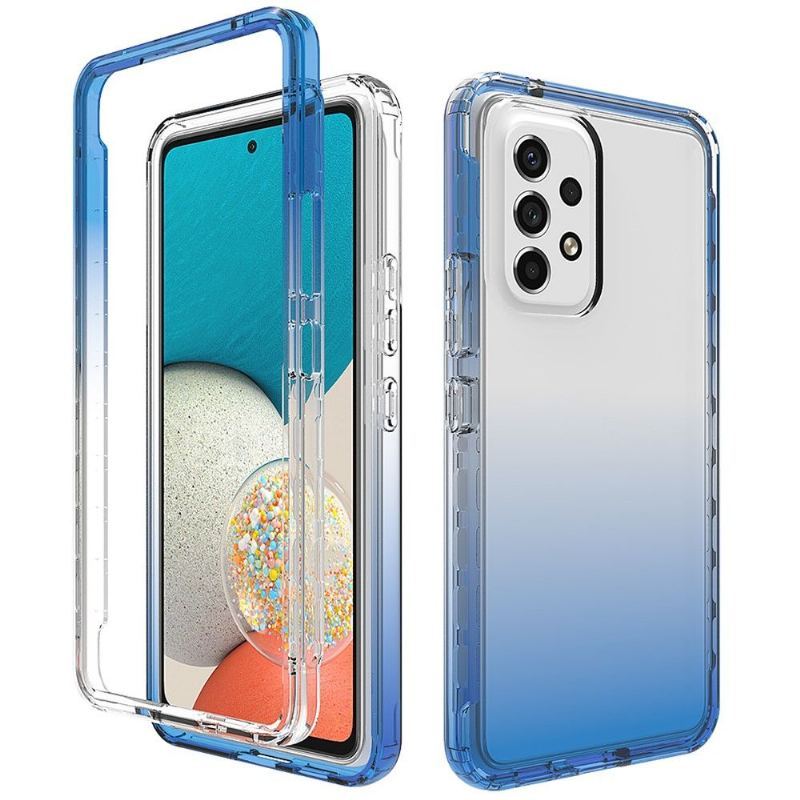 Etui do Samsung Galaxy A33 5G Classic Przezroczysty Kolor Gradientu