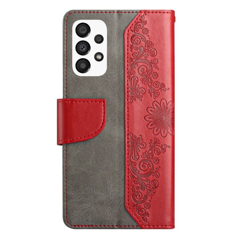 Etui do Samsung Galaxy A33 5G Obrzeża Etui Folio Motyl