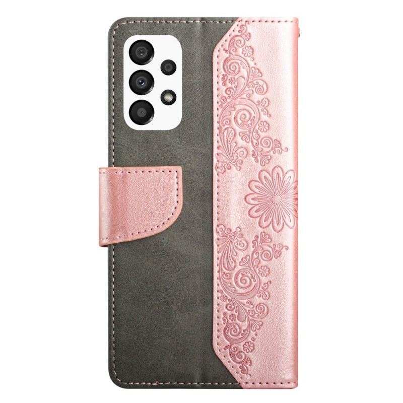 Etui do Samsung Galaxy A33 5G Obrzeża Etui Folio Motyl