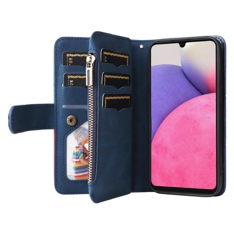 Etui Folio do Samsung Galaxy A33 5G Bicolor Artystyczna Seria 002