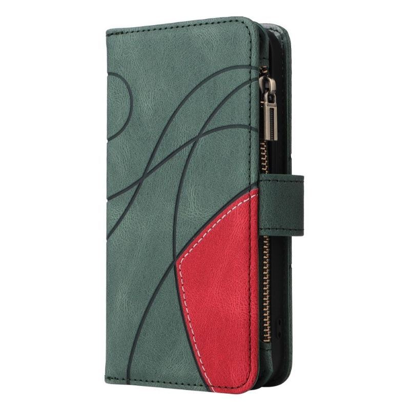 Etui Folio do Samsung Galaxy A33 5G Bicolor Artystyczna Seria 002