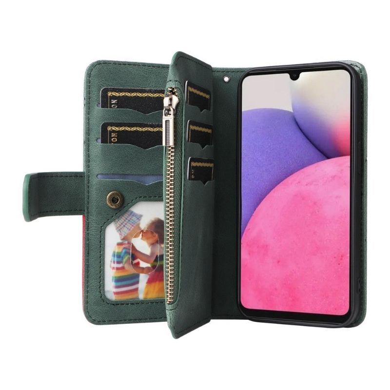 Etui Folio do Samsung Galaxy A33 5G Bicolor Artystyczna Seria 002