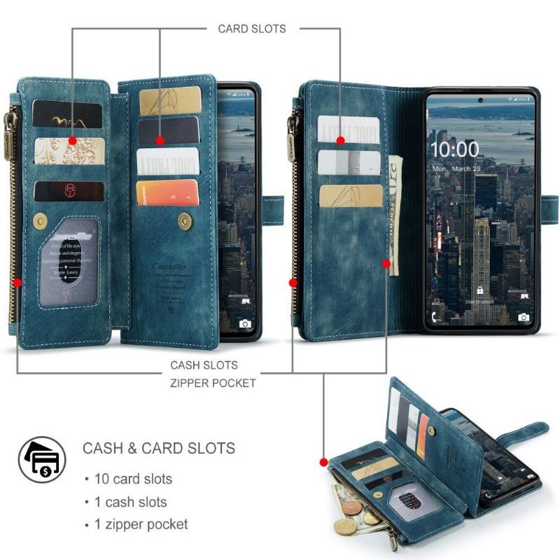 Etui Folio do Samsung Galaxy A33 5G Pojemnik Na Karty Serii C30