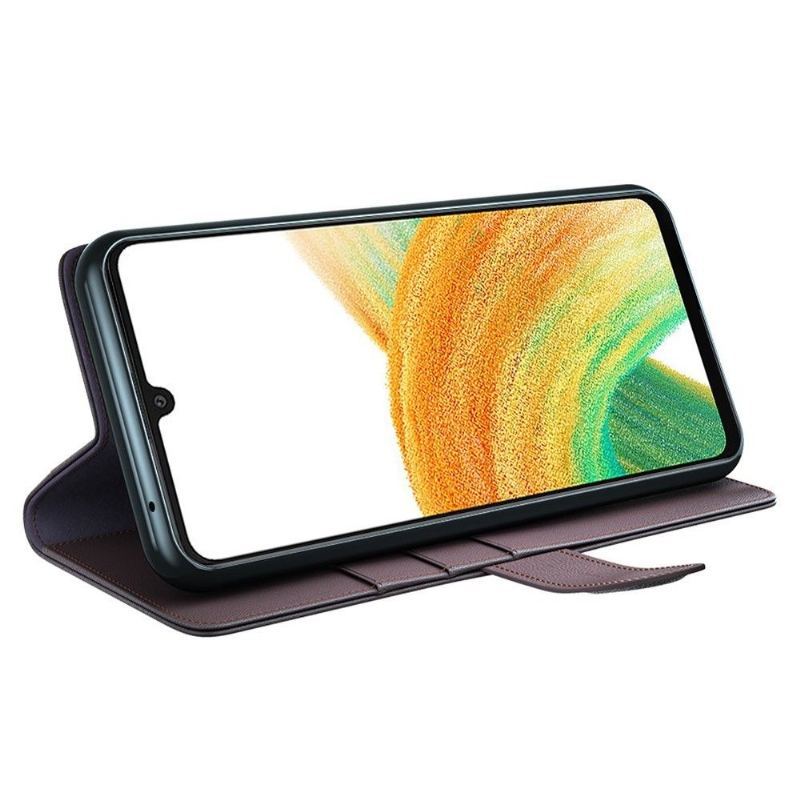 Etui Folio do Samsung Galaxy A33 5G Premium Skóra