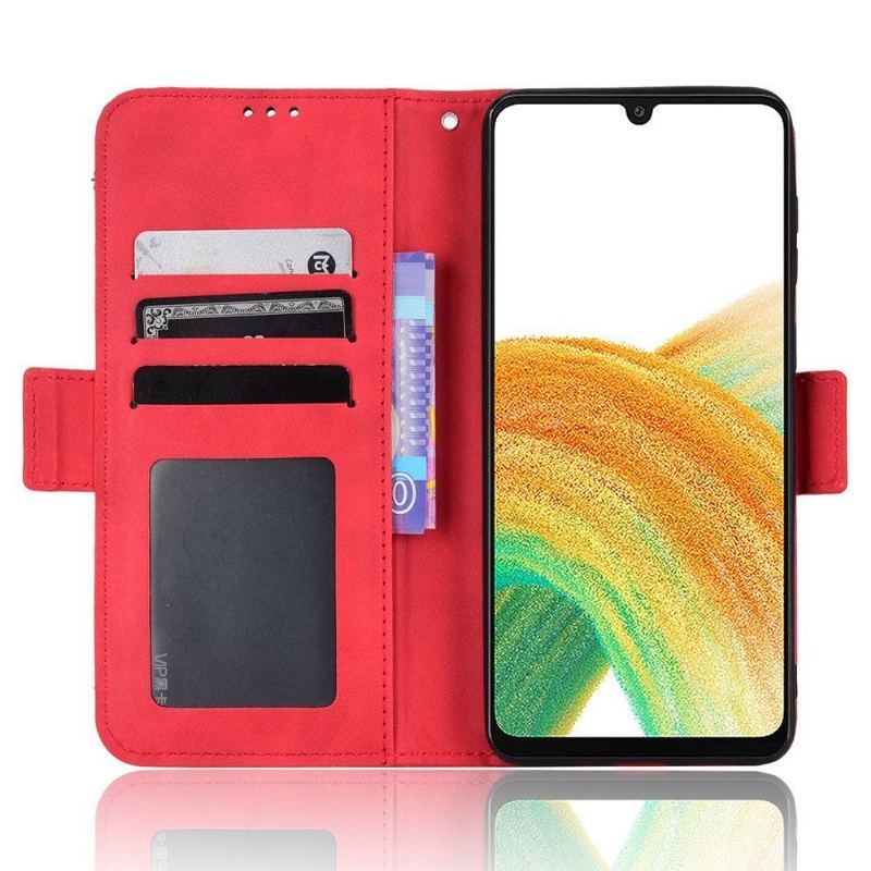 Etui Folio do Samsung Galaxy A33 5G Premium Z Posiadaczem Karty