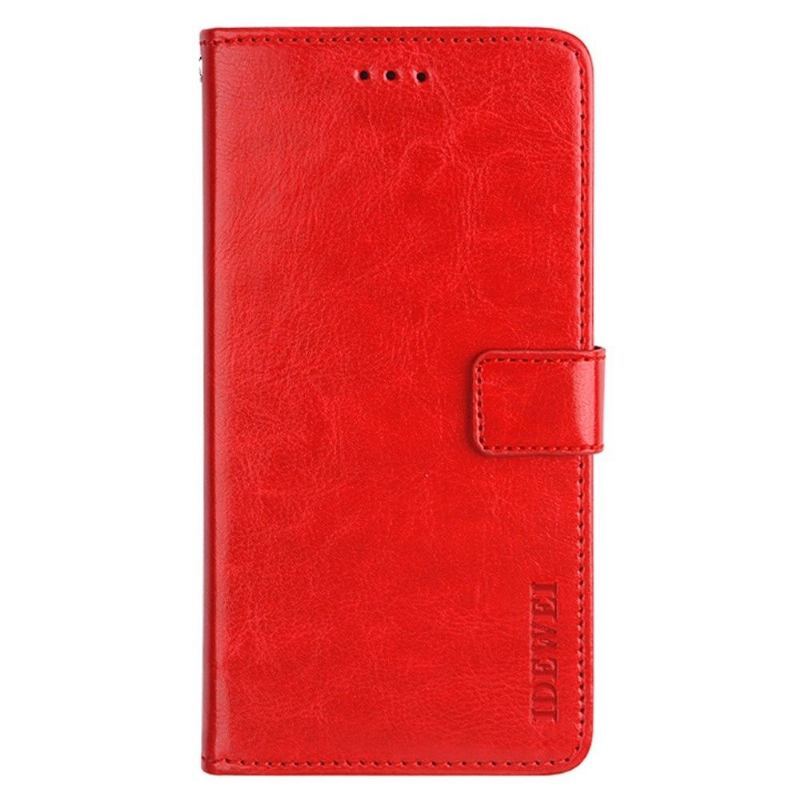 Etui Folio do Samsung Galaxy A33 5G Skórzany Futerał Idewei Folio Efekt Skóry