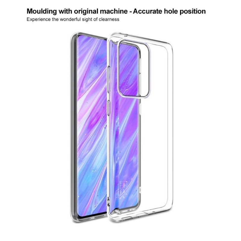 Etui do Samsung Galaxy S20 Ultra Biznes Imak W Przezroczystym Żelu