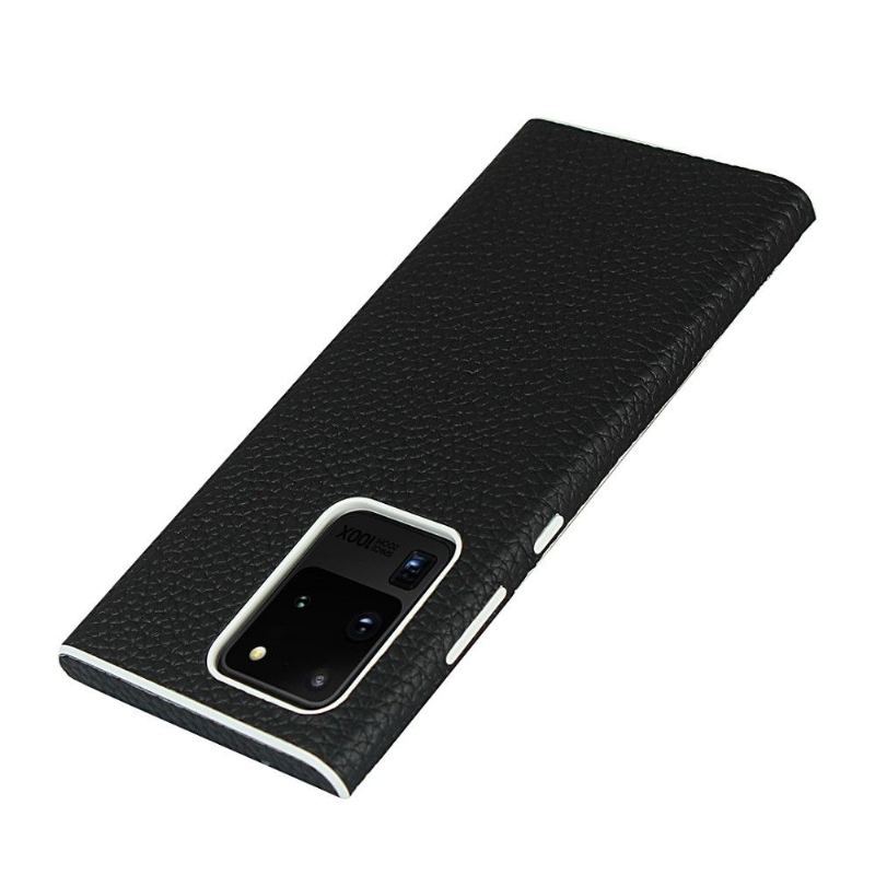 Etui do Samsung Galaxy S20 Ultra Skórzany Efekt Z Paskiem