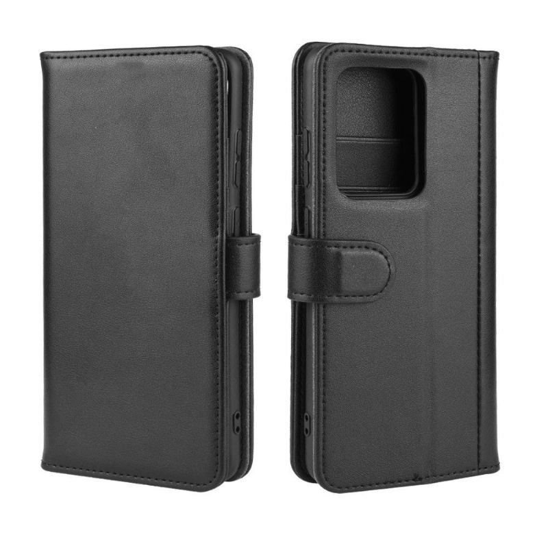 Etui Folio do Samsung Galaxy S20 Ultra Obrzeża Premium Skóra