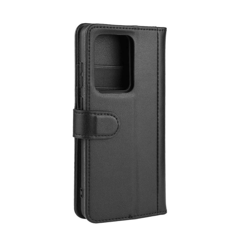 Etui Folio do Samsung Galaxy S20 Ultra Obrzeża Premium Skóra