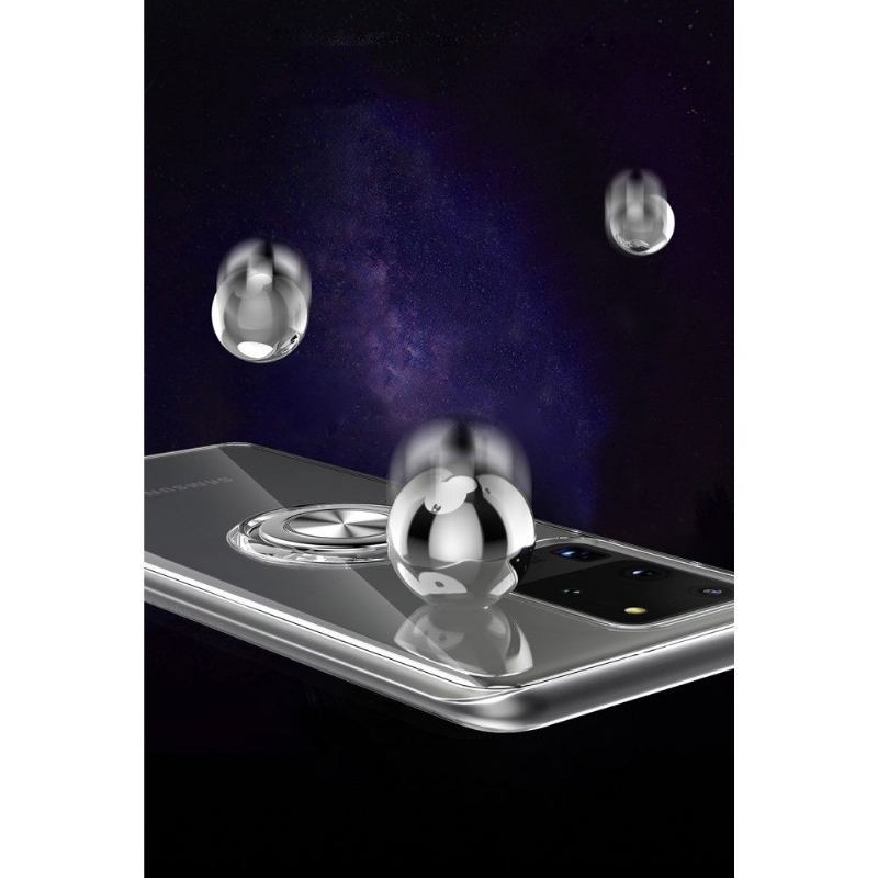 Futerały do Samsung Galaxy S20 Ultra Obrzeża Z Pierścieniem Magnetycznym