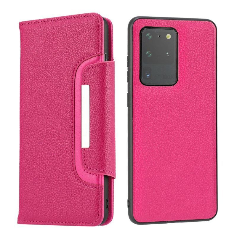 Futerały Etui Folio do Samsung Galaxy S20 Ultra Obrzeża 2w1 Odpinany Różowy Fioletowy