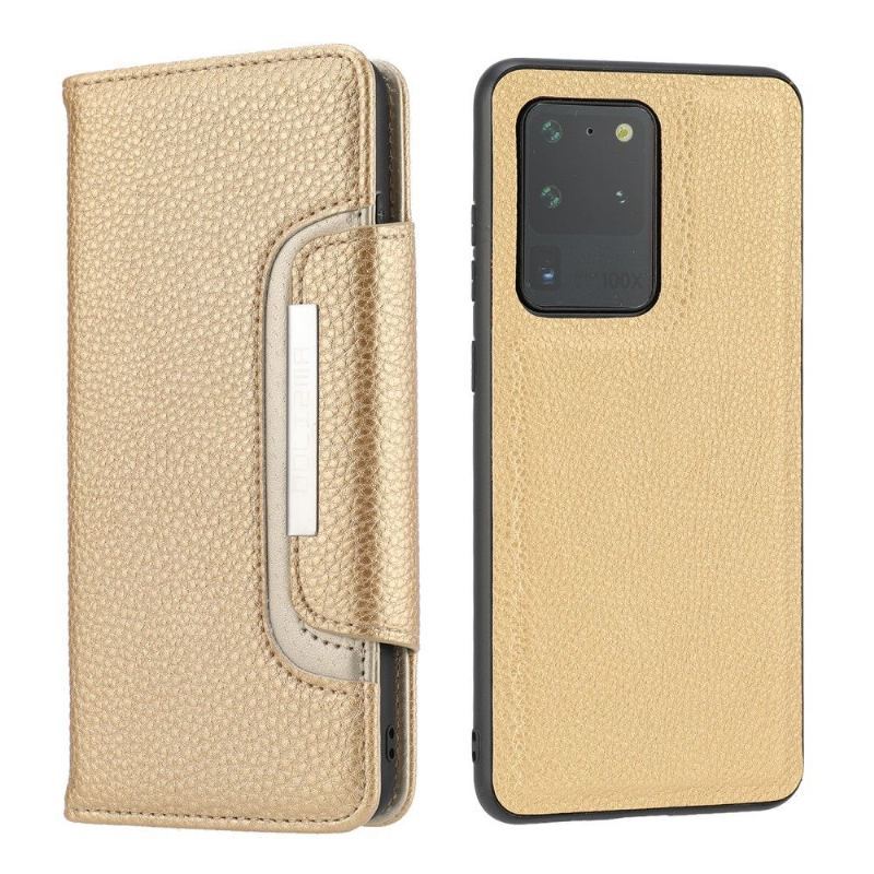 Futerały Etui Folio do Samsung Galaxy S20 Ultra Obrzeża 2w1 Odpinany Różowy Fioletowy