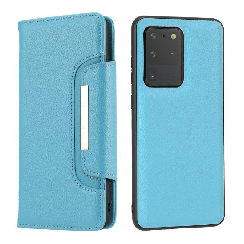 Futerały Etui Folio do Samsung Galaxy S20 Ultra Obrzeża 2w1 Odpinany Różowy Fioletowy