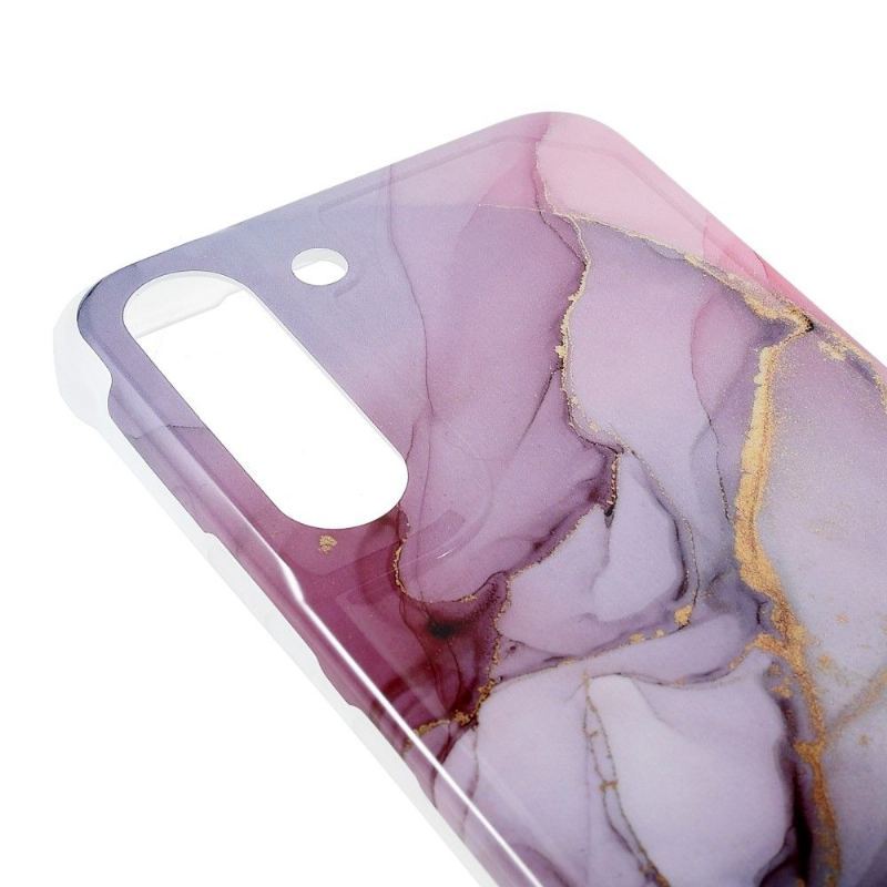 Etui do Samsung Galaxy S22 5G Anti-fall Marble Ocean