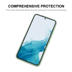 Etui do Samsung Galaxy S22 5G Biznes Enkay Płynny Silikon