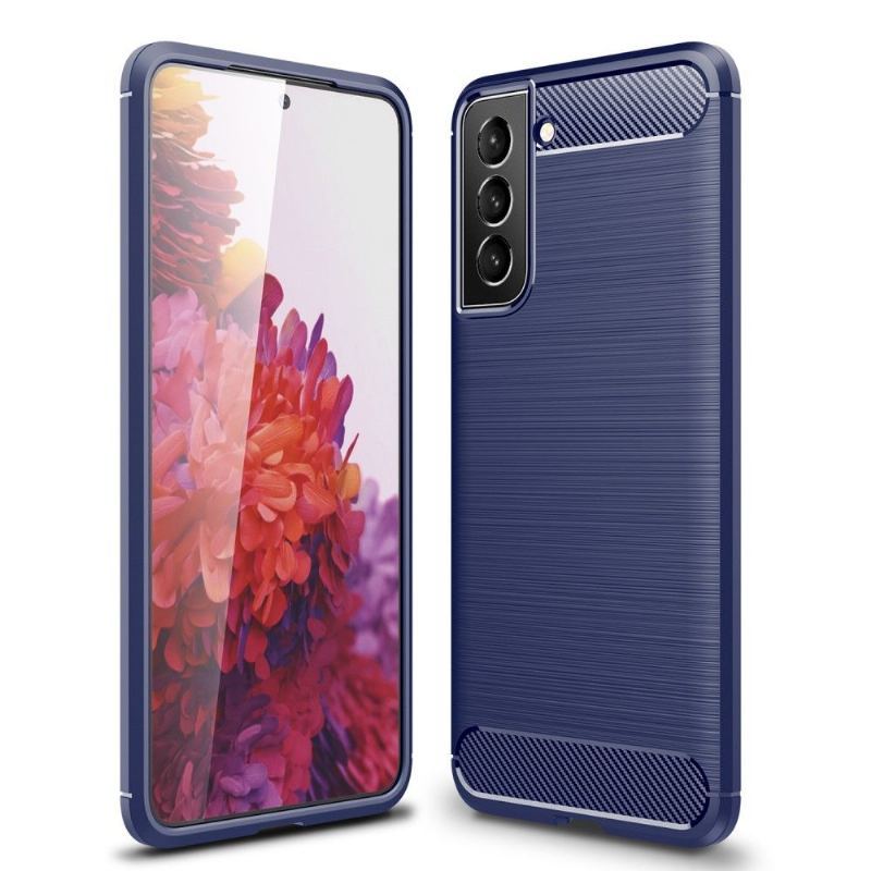 Etui do Samsung Galaxy S22 5G Biznes Silikonowy Efekt Szczotkowania