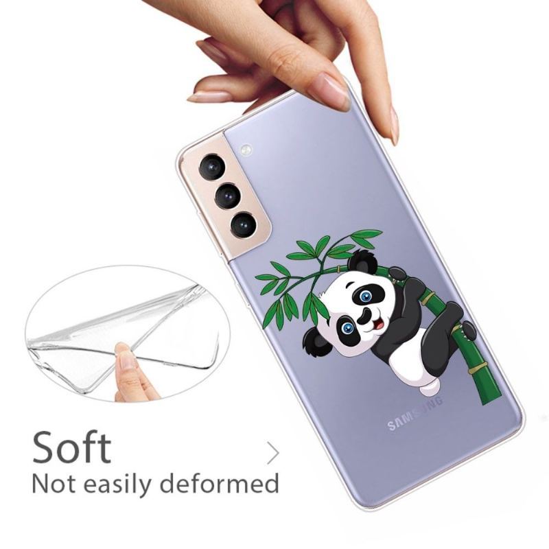 Etui do Samsung Galaxy S22 5G Panda Na Bambusie