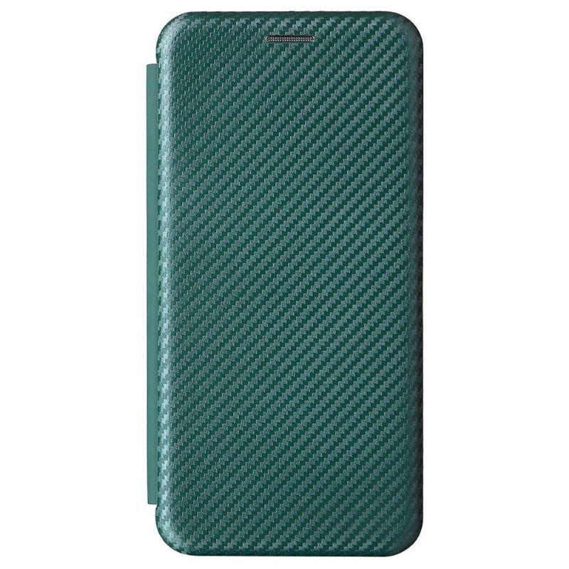 Etui Folio do Samsung Galaxy S22 5G Classic Skóra Ekologiczna Z Włókna Węglowego