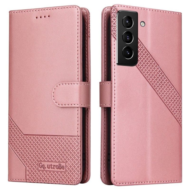 Etui Folio do Samsung Galaxy S22 5G Obrzeża Uchwyt Na Karty Serii 009