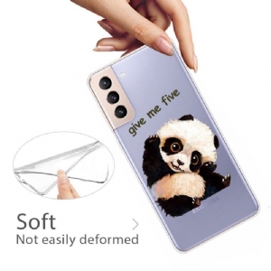 Futerały do Samsung Galaxy S22 5G Panda „daj Mi Pięć”