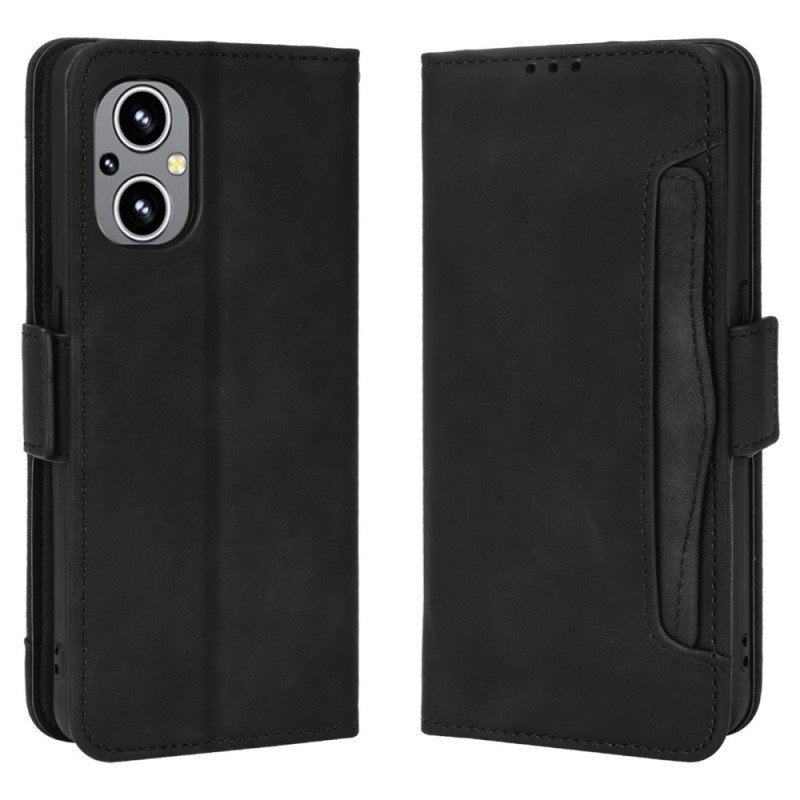 Etui Folio do Oppo Reno 8 Lite Wielokartowa Klasa Premier