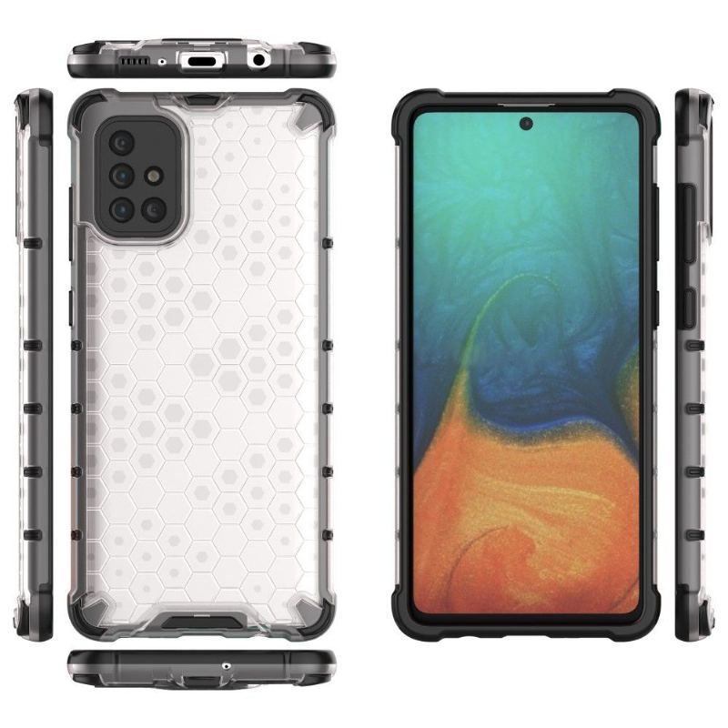 Etui do Samsung Galaxy A71 Classic Ochraniacz O Strukturze Plastra Miodu