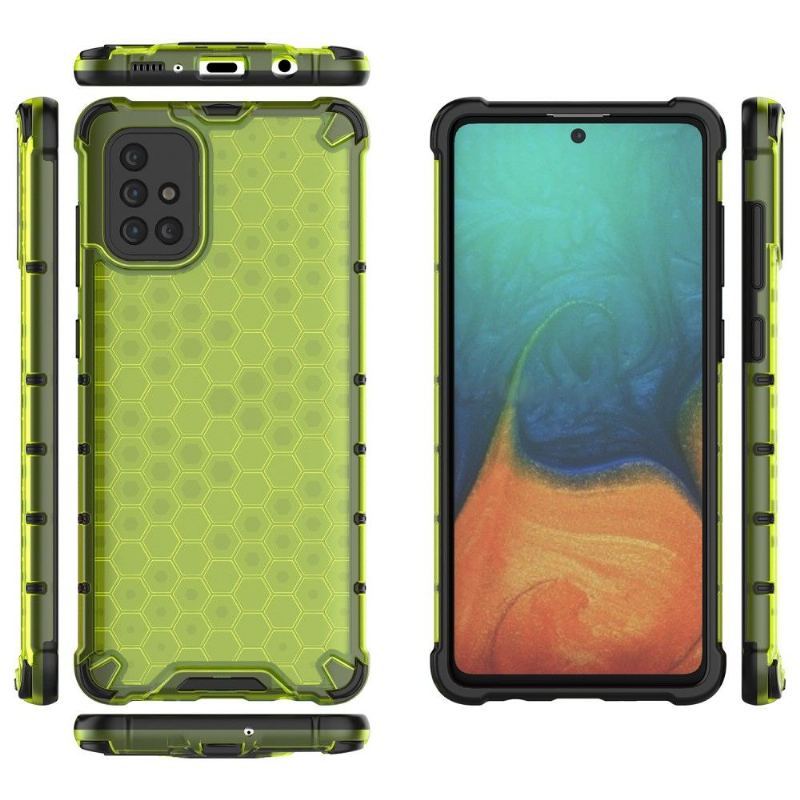 Etui do Samsung Galaxy A71 Classic Ochraniacz O Strukturze Plastra Miodu