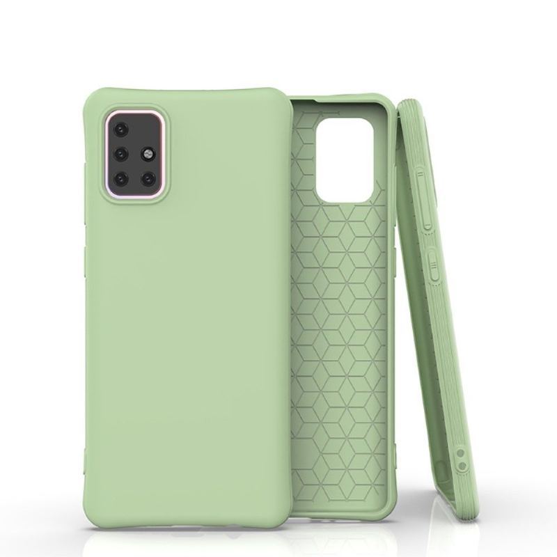 Etui do Samsung Galaxy A71 Classic Pojedynczy Kolor W Żelu