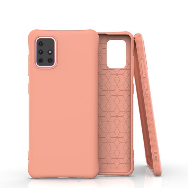 Etui do Samsung Galaxy A71 Classic Pojedynczy Kolor W Żelu