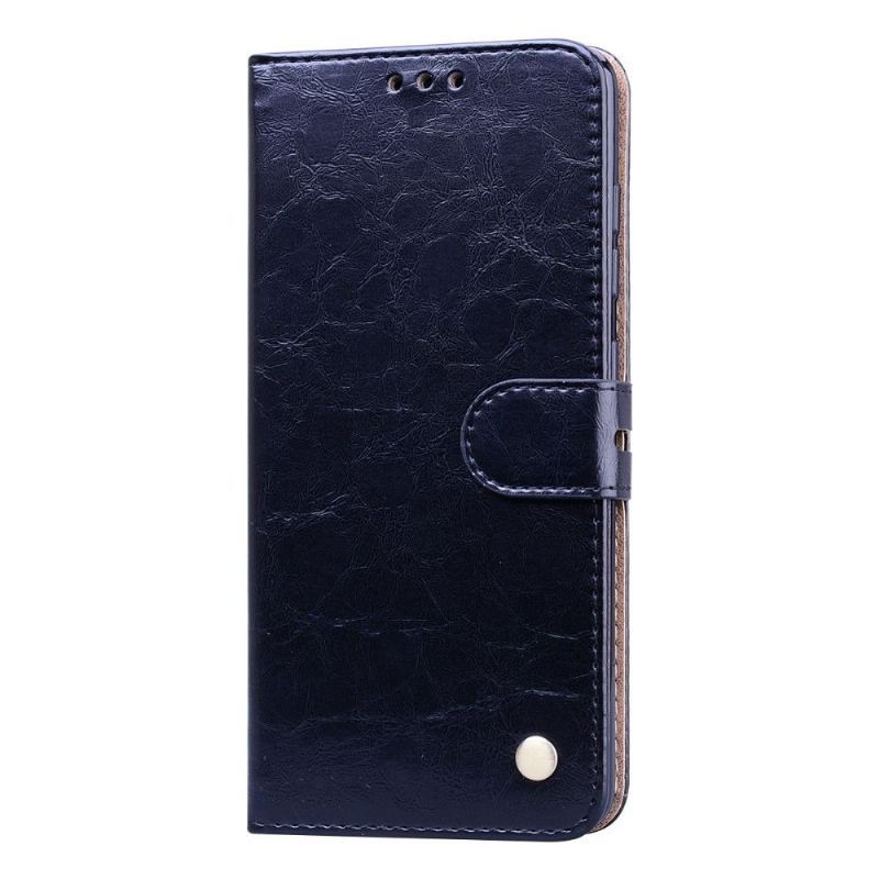 Etui do Samsung Galaxy A71 Deluxe Efekt Skóry Vintage