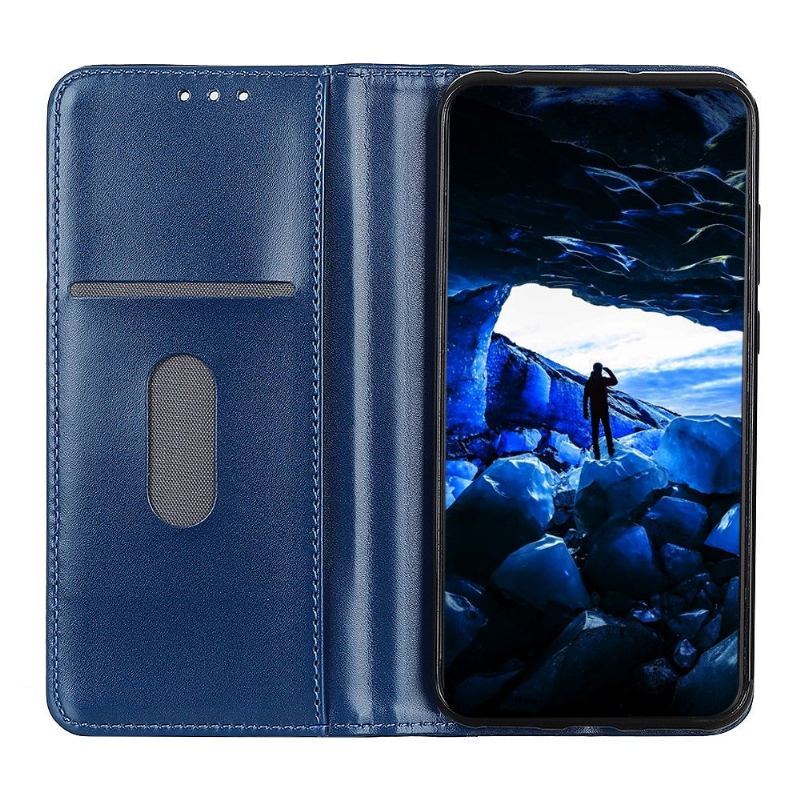 Etui do Samsung Galaxy A71 Etui Folio Sztuczna Skóra - Niebieski