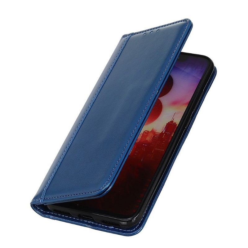 Etui do Samsung Galaxy A71 Etui Folio Sztuczna Skóra - Niebieski