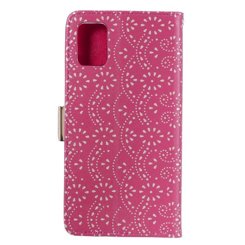 Etui Folio do Samsung Galaxy A71 Romans Z Stringami