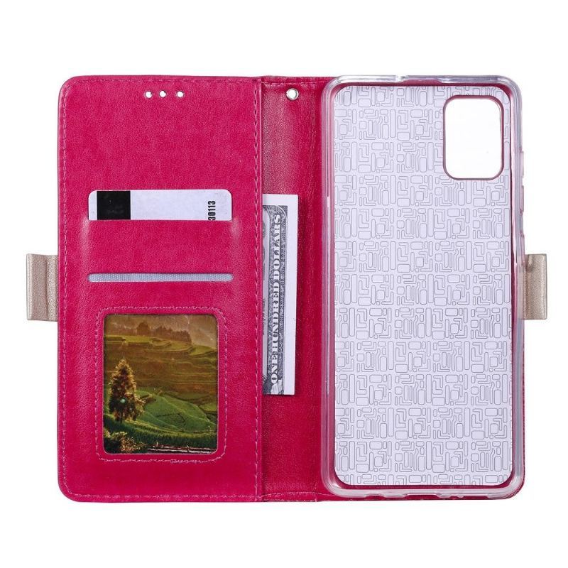 Etui Folio do Samsung Galaxy A71 Romans Z Stringami