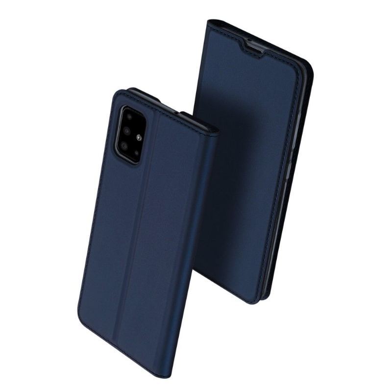 Etui Folio do Samsung Galaxy A71 Satynowa Powłoka