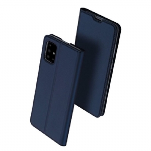 Etui Folio do Samsung Galaxy A71 Satynowa Powłoka