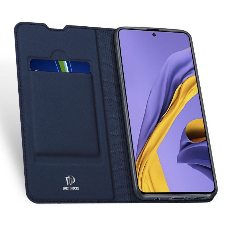 Etui Folio do Samsung Galaxy A71 Satynowa Powłoka