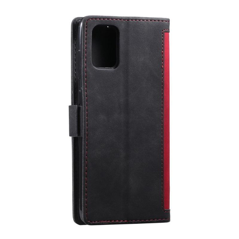 Etui Folio do Samsung Galaxy A71 Vintage Kieszeń Ze Smyczą