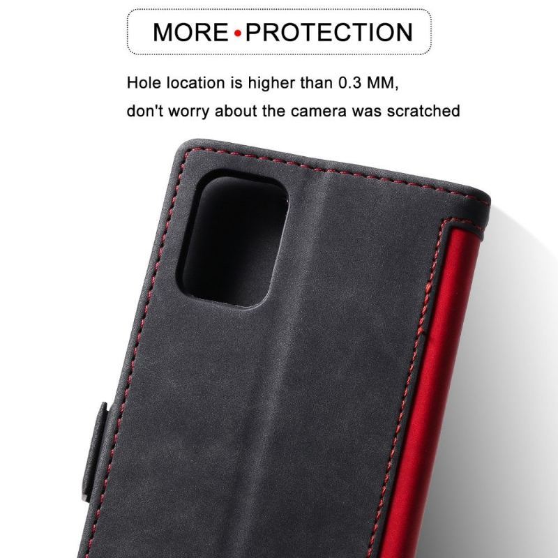 Etui Folio do Samsung Galaxy A71 Vintage Kieszeń Ze Smyczą