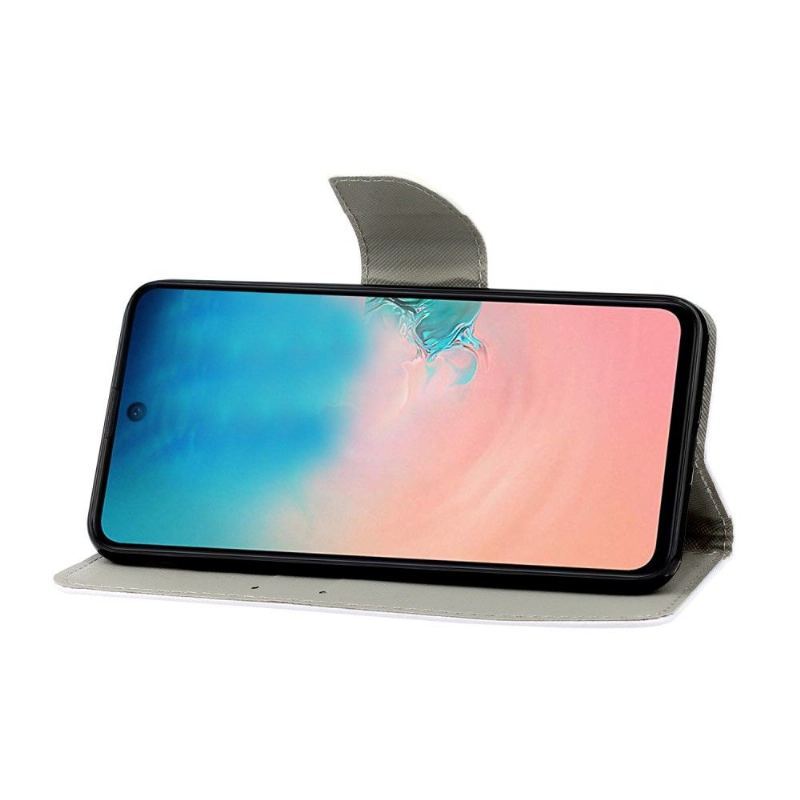 Etui Folio do Samsung Galaxy A71 z Łańcuch Marguerite