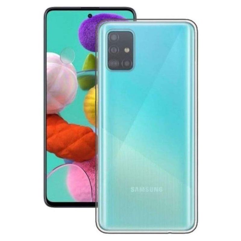 Futerały do Samsung Galaxy A71 Przezroczyste + Szkło Hartowane