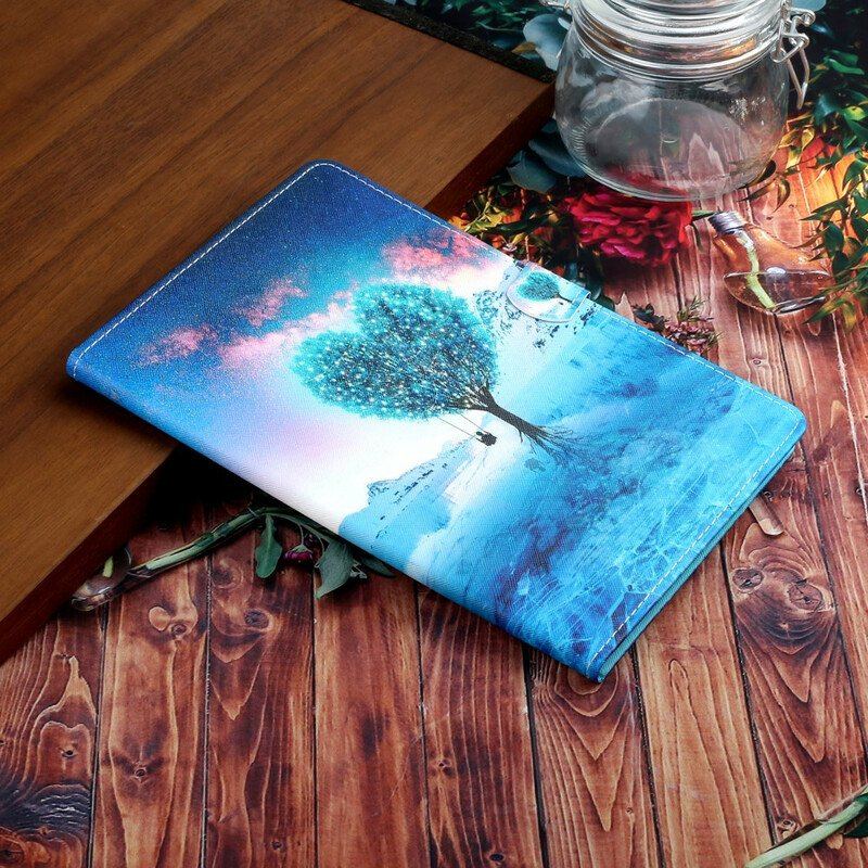 Etui Folio do Samsung Galaxy Tab A7 Lite Drzewne Serce