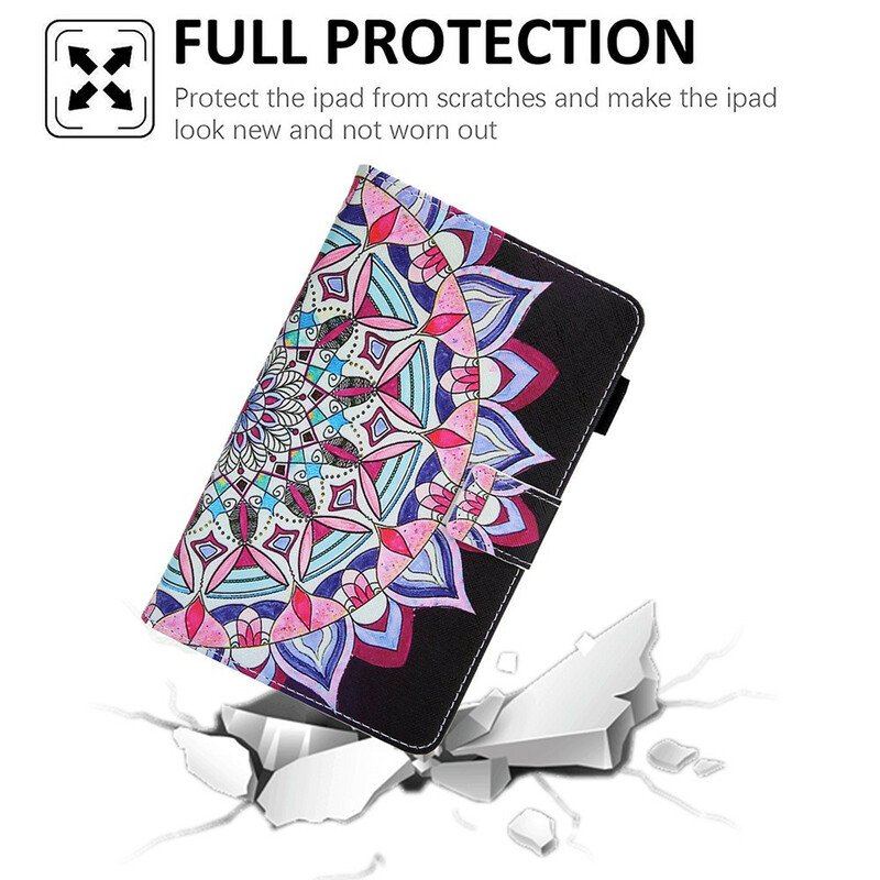 Etui Folio do Samsung Galaxy Tab A7 Lite Graficzna Mandala