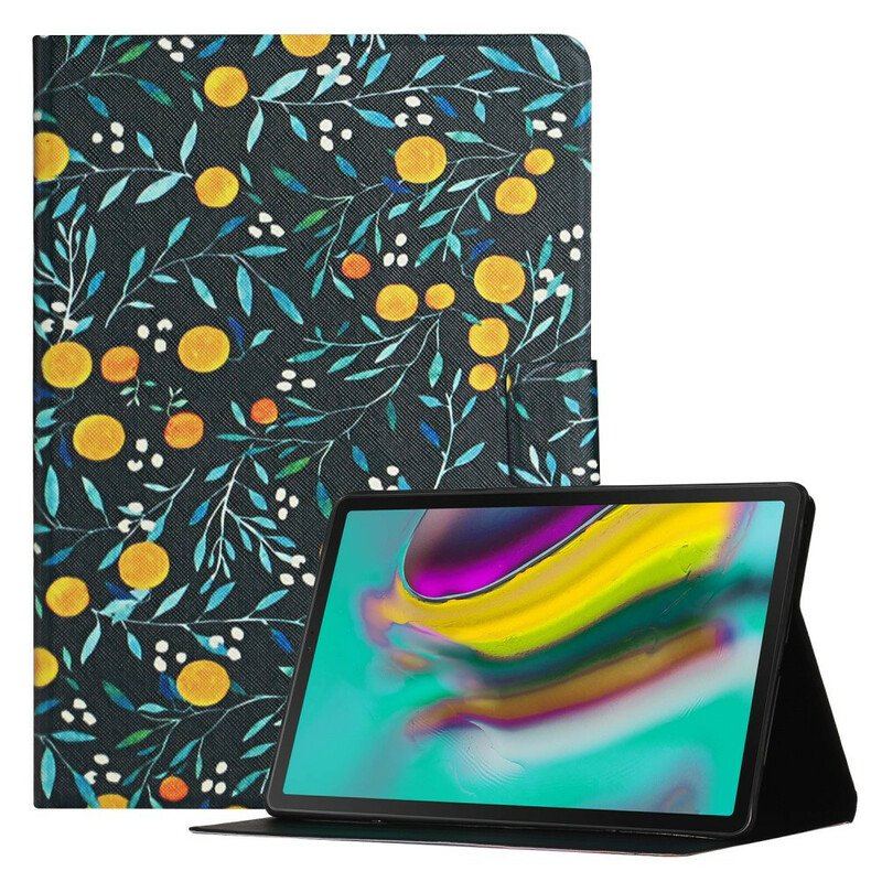 Etui Folio do Samsung Galaxy Tab A7 Lite Kwiaty Kwiaty Kwiaty