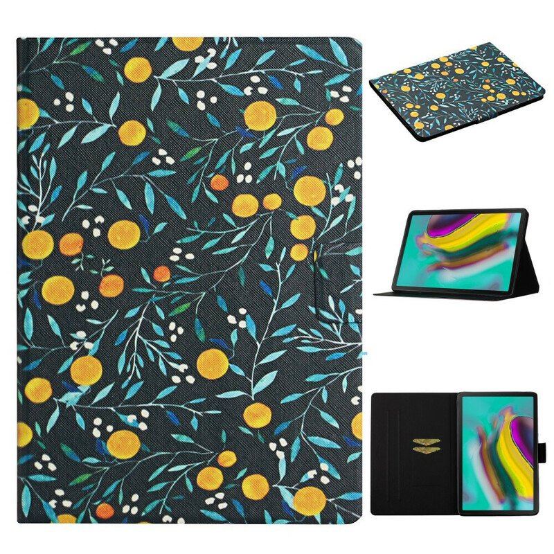 Etui Folio do Samsung Galaxy Tab A7 Lite Kwiaty Kwiaty Kwiaty