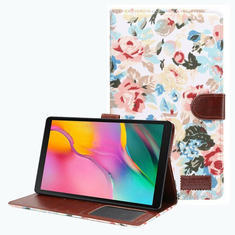 Etui Folio do Samsung Galaxy Tab A7 Lite Kwiaty Wolności