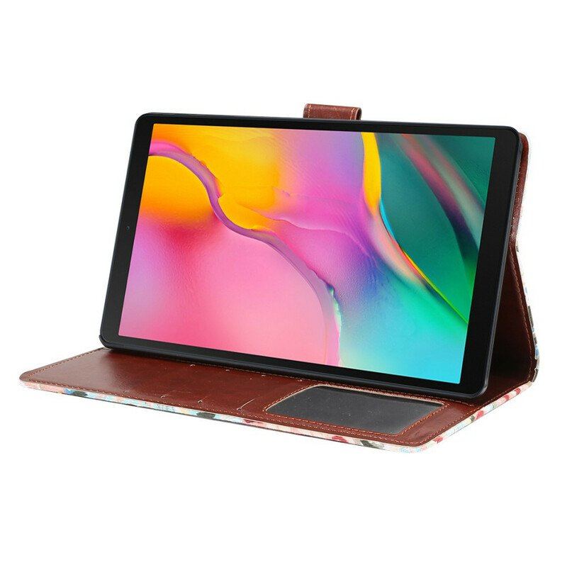 Etui Folio do Samsung Galaxy Tab A7 Lite Kwiaty Wolności