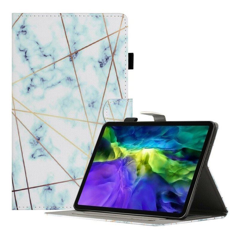 Etui Folio do Samsung Galaxy Tab A7 Lite Marmur