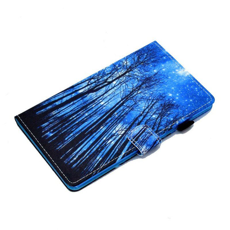 Etui Folio do Samsung Galaxy Tab A7 Lite Nocny Las